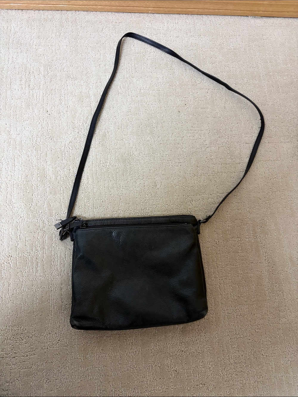 Margot Classic Black Crossbody Bag - Lightweight Everyday Carry